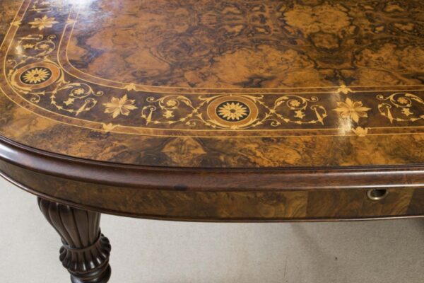 06494-Huge-Bespoke-Handmade-17ft-Marquetry-Burr-Walnut-Dining-Table-15