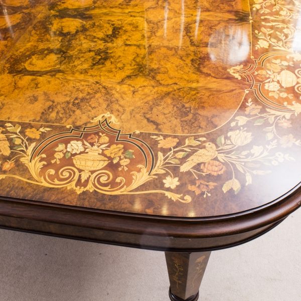08208a-Huge-Bespoke-Handmade-Marquetry-Burr-Walnut-Extending-Dining-Table-18-Chairs-17