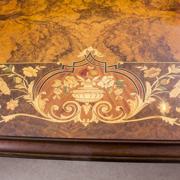 08208a-Huge-Bespoke-Handmade-Marquetry-Burr-Walnut-Extending-Dining-Table-18-Chairs-19