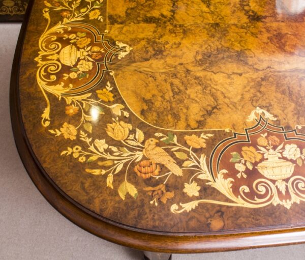 08208a-Huge-Bespoke-Handmade-Marquetry-Burr-Walnut-Extending-Dining-Table-18-Chairs-24