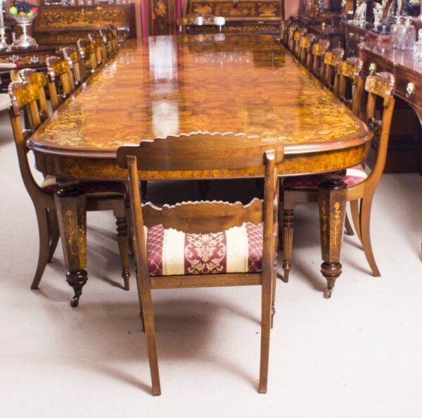 08208a-Huge-Bespoke-Handmade-Marquetry-Burr-Walnut-Extending-Dining-Table-18-Chairs-3