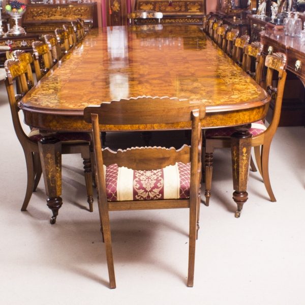 08208a-Huge-Bespoke-Handmade-Marquetry-Burr-Walnut-Extending-Dining-Table-18-Chairs-3