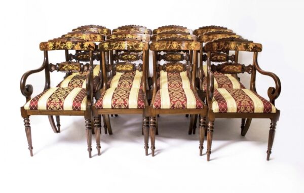 08208a-Huge-Bespoke-Handmade-Marquetry-Burr-Walnut-Extending-Dining-Table-18-Chairs-31