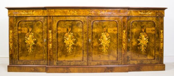 02299-Enormous-Bespoke-Handmade-Burr-Walnut-Marquetry-4-Door-Sideboard-1