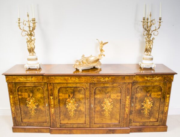 02299-Enormous-Bespoke-Handmade-Burr-Walnut-Marquetry-4-Door-Sideboard-2
