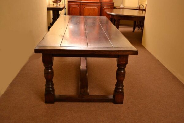 03869a-Bespoke-Solid-Oak-Refectory-Dining-Table-&-10-Chairs-10