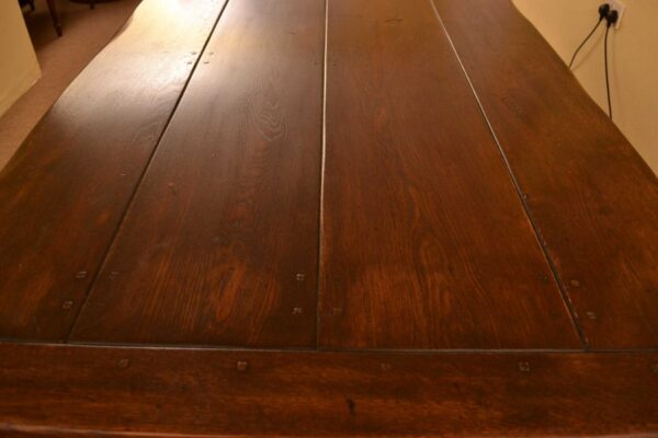 03869a-Bespoke-Solid-Oak-Refectory-Dining-Table-&-10-Chairs-15